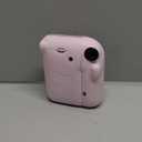 Fujifilm Instax Mini 12 Instant Camera + MiniMate Accessory Bundle & Compatible Custom Case + Fuji Instax Film Value Pack (50 Sheets) Flamingo Designer Photo Album (Blossom Pink)