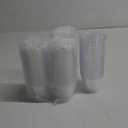 RACETOP 200 Pack 9 oz Clear Plastic Cups for Party, Disposable Clear Cup, Disposable Cups, Wine Glasses Cups, Plastic Cocktail Glasses