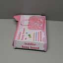 Toddler Montessori Busy Board Toys for Little Girl Gifts: Educational Preschool Learning Travel Toys, Busy Book Learning Sensory Toys for Toddler Girls, Girls Unicorn Christmas Birthday Gifts (Pink)