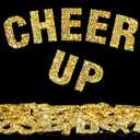 Locacrystal 34Pcs Bling Resin Rhinestone Alphabet Letter Stickers, A-Z Letters Self-Adhesive hotfix Crystal Rhinestones Word Sticker for Car&Art&Crafts&Clothing DIY Decoration(Gold)