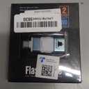 Flash Drive for iPhone 256GB, 4 in 1 USB Type C Memory Stick, Photo Stick External Storage Thumb Drive for iPhone iPad Android Computer, Sky Blue