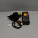 OlarHike Cordless Tire Inflator Portable Air Compressor, 150PSI Dual Power, 5400 mAh Auto Air Pump for Car Tires, Motorcycle, Bicycle, Gifts for Dad with LED Light & Digital Pressure Gauge (3-orange)