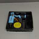 GoGonova Cordless Hot Glue Gun, 15s Fast Preheating with 2Ah Built-in Battery Hot Melt Glue Gun, Smart Power-Off, Kit with 25 Pcs Premium Mini Glue Sticks and USB-C Charging Port (Blue)