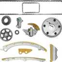 14510-R40-A01 2.4 Timing Chain Kit for Honda Accord CRV CR-V Acura TSX ILX Civic Crosstour 2008-2015 2.4l L4 Engine Timing Chain Set 14510R40A01 14401-R40-A01 with Tensioner Camshaft Adjuster