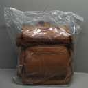 Diaper Bag Backpack Large Baby Diaper Bag Leather with 17 Diaper Bag Organizing Pouches,Changing Pad,Stroller Straps,4 Insulated Pockets,Honey