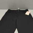 AFITNE Women's Yoga Dress Pants Stretchy Work Slacks Straight Leg Office Casual Pull On Pants 27"/29"/31"/33" (Medium, Black)