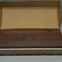 Boswillon Floating Shelves Set of 2, Farmhouse Wall Shelves with Lip, Display Picture Ledge Shelf for Bedroom, Living Room, Bathroom, Kitchen - Walnut (15.7 In)