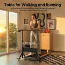 HUANUO Mobile Standing Desk with Wheels and Storage Basket, Height Adjustable 28.7"-46.1" Rolling Desk for Walking Pad, Small Space Laptop Computer Workstation for Home Office