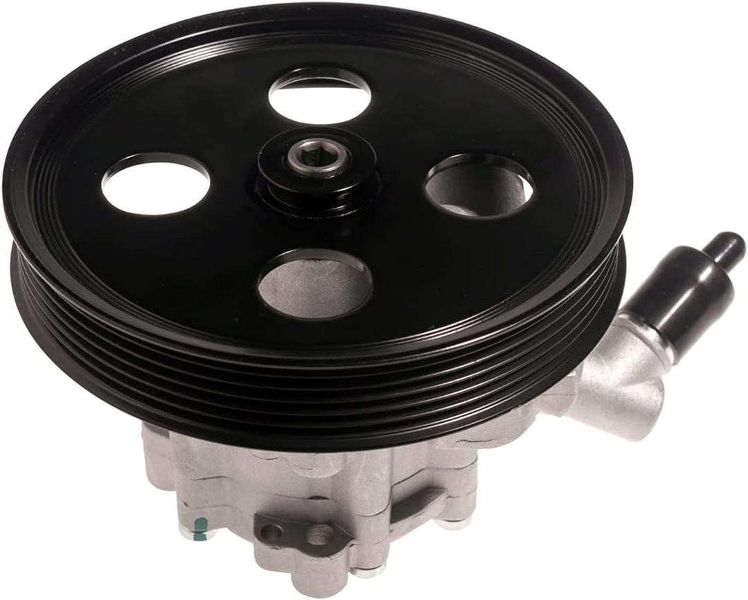 KEYOOG New Power Steering Pump 20-1001 (For V6 3.8L) Compatible With 2007 2008 2009 2010 2011 J-eep Wrangler (Replaces OE# 96-1001 N990-0866 52059899AE)