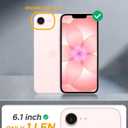 Miracase for iPhone 17e Case & iPhone 16e Case, Full-Body Phone with Built-in Glass Screen Protector, [Magnetic with MagSafe] Military Drop Proof 17 E/ 16 E Cover Bumper 6.1 inch, Clear