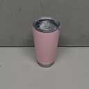 SANDJEST Pink Tumbler 20oz Stainless Steel Double Wall Vacuum Insulated, Travel Coffee Cup, Gifts for Men Women Birthday Christmas