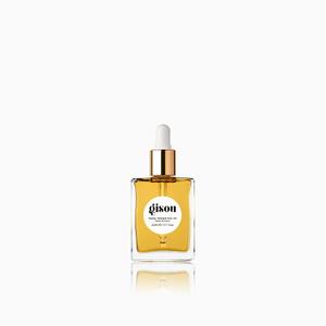 Gisou Honey Infused Hair Oil Mini - Hydrating & Frizz Control Treatment with Mirsalehi Honey, Adds Shine & Heat Protectant for All Hair Types, 0.7 Fl Oz