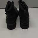 Bruno Marc Men's Insulated Waterproof Snow Boots Warm Fur Lined Outdoor Winter Boot (11, Black/Net)