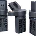 3PCS Camshaft Crankshaft Position CPS Sensor Kit 23731-AL60A 23731-AL61A 23731-6J90B Compatible with Nissan Altima 350Z Maxima Frontier Murano NV1500 2500 Pathfinder Quest Xterra Infiniti G35