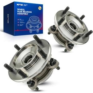KAX 515204 Pair Front Wheel Bearing Compatible with Toyota Tundra 2007-2019 RWD, Toyota Tundra 2020-2021, Toyota Sequoia 2008-2019 RWD