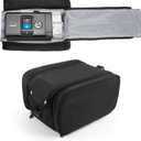 Travel Bag Compatible with ResMed AirSense 11, AirSense 10, AirSense 10 elite, AirStart 10, Philips Dreamstation, 3B Medical Luna G3 Machine Equipment Supplies Travel Size Carrying Case 12.6"x9"x8.66"