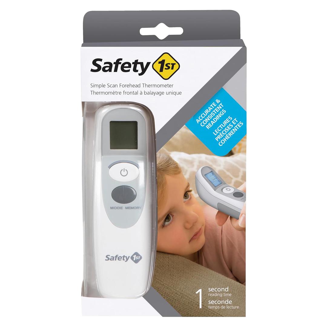 Safety 1st Simple Scan Forehead Thermometer, Grey