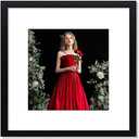 VNVNK 24x24 Frame Black, Display 24x24 Inch Picture without Mat Or 20x20 Inch Picture with Mat,Photo Poster Picture Frames for Wall Display - Set of 1