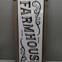 Patton Framed Metal Farmhouse Sign, 11 x 28 in
