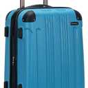 Rockland London Hardside Spinner Wheel Luggage, Carry-On 20", Turquoise