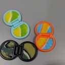 Fidget Toys Adults, Sensory Toys for Kids with Autism, Anxiety Relief Items for ADHD Stress Relief, Fun Fidgets for Teens Textured & Flip Slider (3pcs-Camo(Black+Orange+Blue))