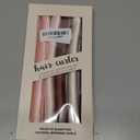 6 Pack Heatless Hair Curler, Heatless Curls Overnight for All Hairs Types, Hair Rollers for Blowout Look Long Hair, Curls Satin Jumbo Flexi Rods to Sleep in (Color,C)