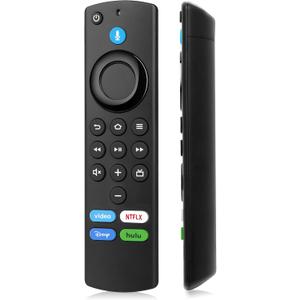 Replacement Voice Remote for Fire Smart TV 3rd Gen, FireStick 4K (1st/2nd Gen/Max/Plus/Select), Stick (2nd/3rd Gen/Lite/HD), All FireSeries TV Cube (1st/2nd/3rd Gen), Insignia/TCL/Pioneer Smart TVs