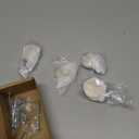 goldenwarm 5 Pack Gold Cabinet Knobs Kitchen Hardware Round Drawer Knob for Brushed Brass Cabinets Handles Closet Door Pulls Zinc Alloy