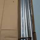 Ivilon Window Curtain Rod End Cap - 1 inch Pole. 120 to 240 Inch. Satin Nickel