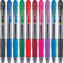 2 x Pilot G2 Premium Retractable Gel-Ink Rolling Ball Pens, Bold Point (1.0mm), 1.0 Gel Pens, Assorted, 10-Pack - Ideal for School, Journaling, & Office Writing