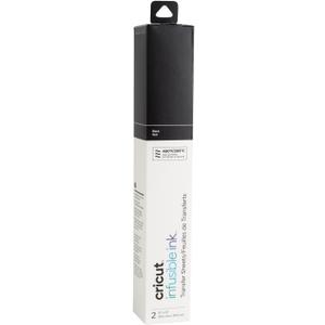 Cricut Infusible Ink Sheets - Sublimation Transfer Paper, (2) 12" x 12" Transfer Sheets & (2) Butcher Paper, Create Designs Blanks, Compatible Maker & Explore, Black