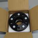 Customadeonly Forged 5x120 Wheel Spacers 25mm (1") Hubcentric Black  Compatible with Camaro Corvette CTS Impala Malibu Regal Lacrosse Terrain G8  66.9mm Bore M14x1.5 (2pcs)