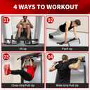 IRON AGE Pull Up Bar for Doorway : 2025 New Pullup Bar - Industrial Grade Steel, Hang & Go Training, Multi-Grip Horizontal Array