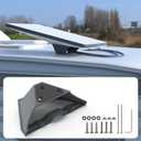 Starlink Mini Mobility Mount, Starlink Mini Mount, Aluminum Alloy Starlink Roof Rack Mobility Kit, Anti-Theft RV Bracket for Starlink Mini and Boat Mounting Kit Accessories Grey
