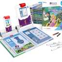 BYJU’S Learning Kit: Disney, Pre-K Premium Edition (App + 9 Workbooks) - Preschool, Ages 3-5, Featuring Disney & Pixar Characters- Learn Numbers, Letters, Shapes & Colors - Osmo iPad Base Included pack of 2