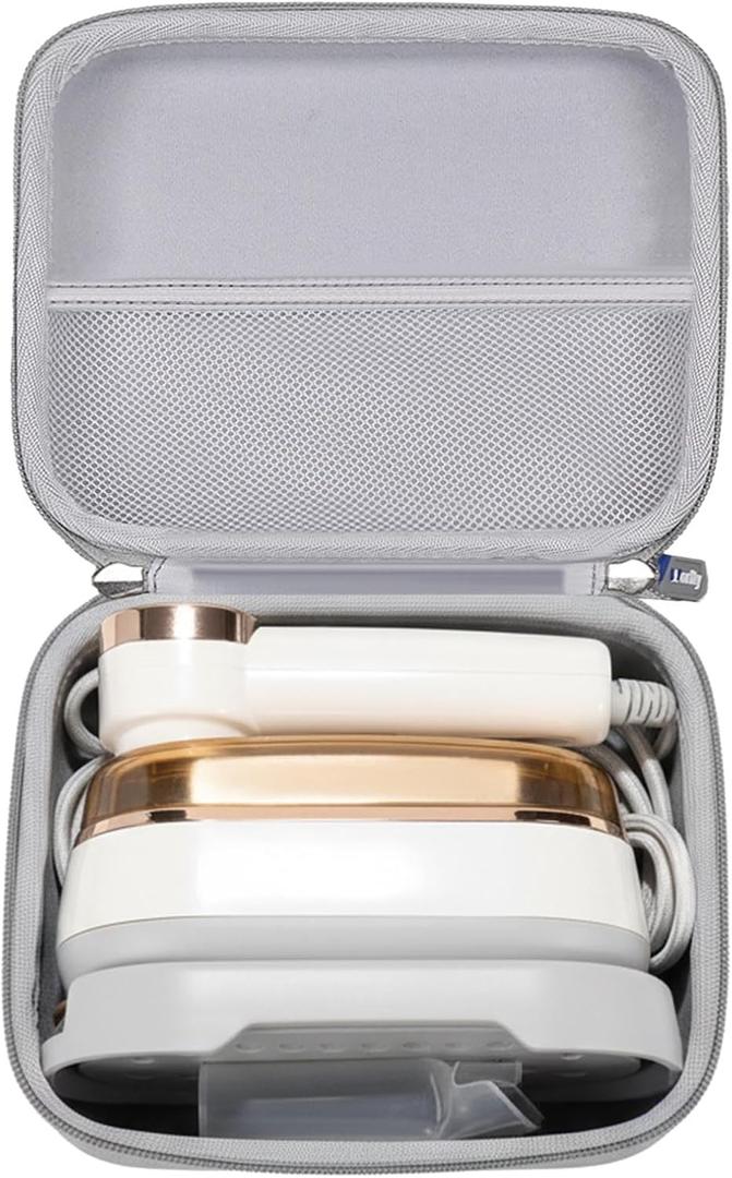 Steamer Case for NIASSO/Quuejenl/NAMMARO Portable Travel Steamer - Hard Protective Travel Carrying Storage Bag (Case Only) (Black)