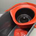 O-Cedar EasyWring Microfiber Spin Mop, Bucket Floor Cleaning System, Red, Gray, Standard