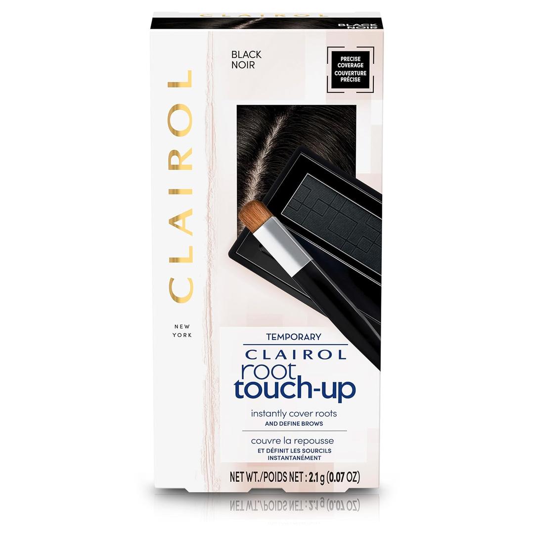 Clairol Root Touch-Up Temporary Concealing Powder, Black Hair Color, Pack of 1 (0.07 Ounce (Pack of 1))