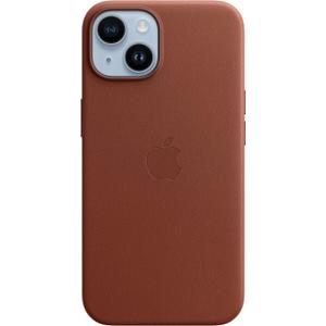 Apple iPhone 14 Leather Case with MagSafe - Umber