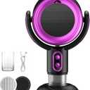 Puff Hide Smoking Fan for Smoking Indoors, Black Purple Electric Smokeaway Purifier Fan Portable Table Smoke Air PuriferFan Adjustable Angle Kitchen Mini Filter Smoke ExhaustFan(Rechargeable)