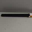 Cord Hider Wall for One Cord 68in (4X L17in), ZhiYo Cord Covers for Wires on Wall, Easy Install Cable Cover Wall, Black Cable Raceway Hide Cords, Cable Hider Cord Management Wall, W0.6in H0.4in