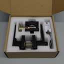 Front Door Lock Set Exterior door lock set,Door Handle With Single Cylinder Deadbolt Lock,Keyed Alike Door Locks For Front Door(Matte Black,1Pack set)