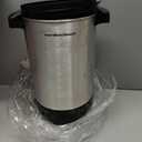 Hamilton Beach 45 Cup Coffee Urn and Hot Beverage Dispenser, Silver