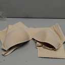 TESOON Women's Plus Size Bra Seamless Deep V Support Soft Underwire Push-up Bras Adjustable Straps Bralette, XL