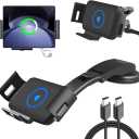 15W Wireless Car Charger Mount for Galaxy Z Fold 5/4/3 car Mount/Accessories,Fast Charging Phone Holder for Galaxy Z Fold 5/4/3/2/S22 Ultra, iPhone 15/14/13 Pro Max,Google Pixel 6 Pro