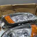 Pair LED Headlights for Kenworth T660 T170 T270 T370 T440 T470 T700 2008-2016 Front Headlight Assembly OE Replacement Driver and Passenger Side DOT Approved [Included All Bulbs]