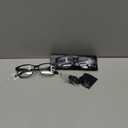 Progressive Multifocus Reading Glasses for Men Women Blue Light Readers Spring Hinge No-Line Near Range 2-Pack PT2013