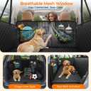 URPOWER Dog Back Seat Extender for Full-Size Crew Cab Trucks, Hard Bottom, XL - Full Size Crew Cab Truck