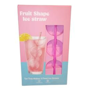 Ice Cube Straw Mold, Pack of 3