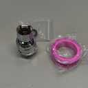 Shower Head Swivel Ball Adapter Brass Adjustable Shower Arm Connector Universal Showering Component Shower Arm Extension, Polished Chrome